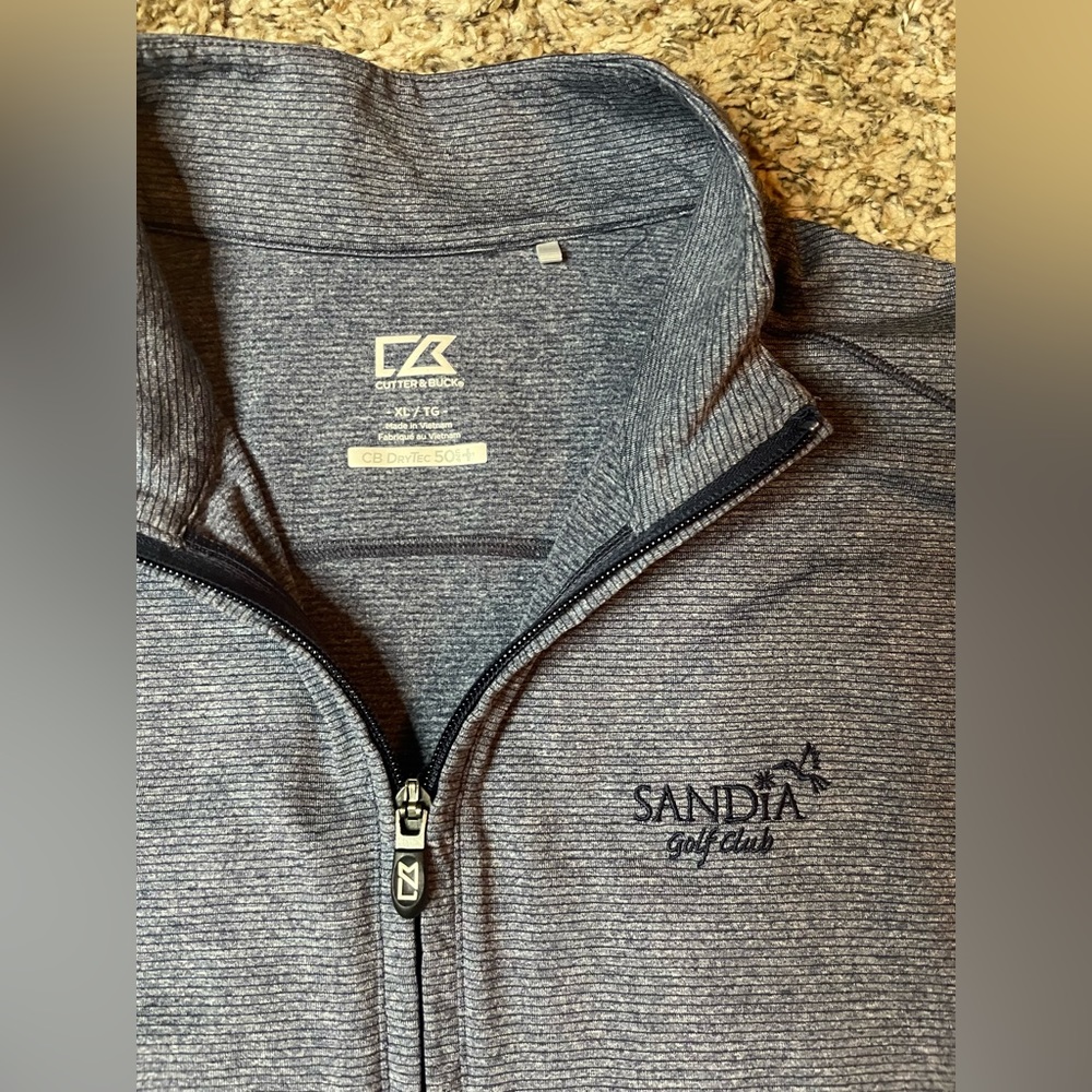 Cutter and Buck Golf Zip Pullover